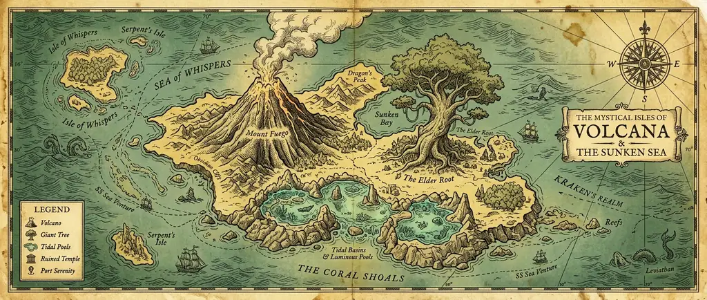 Map of the Ancient Island Archipelago