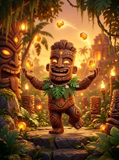 Koa the ancient tiki spirit